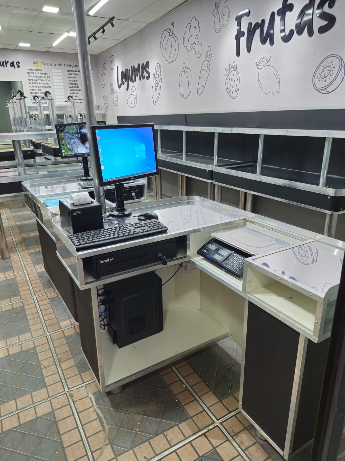 Automação Comercial — Montagem de PDV com balança integrada